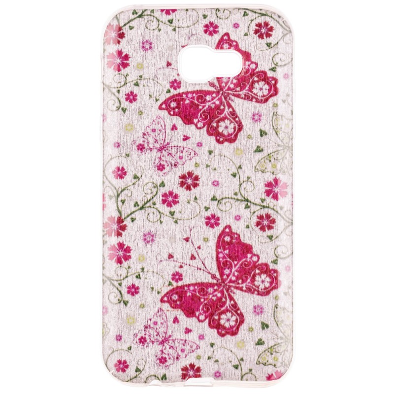 Husa Samsung Galaxy A7 2017 A720 iPefet - Pink Butterfly