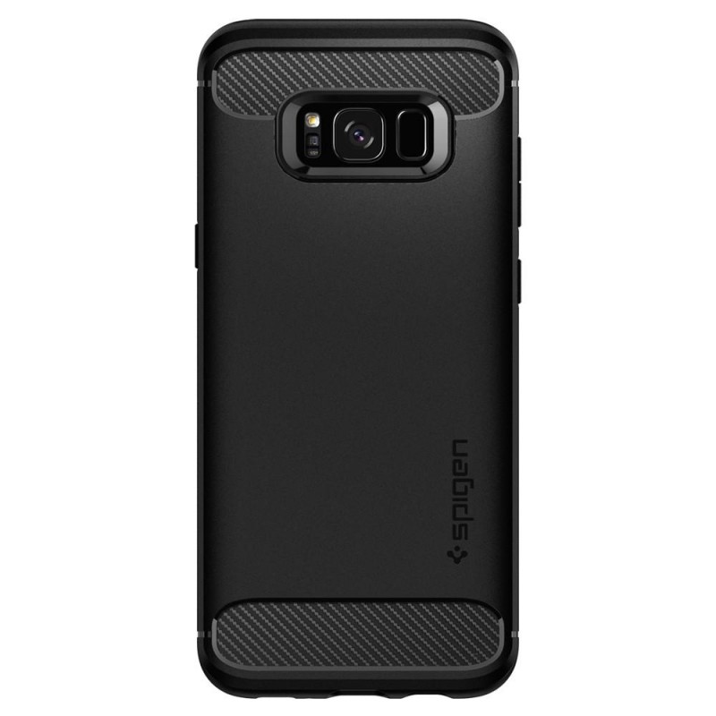 Husa Samsung Galaxy S8 Spigen Rugged Armor, negru