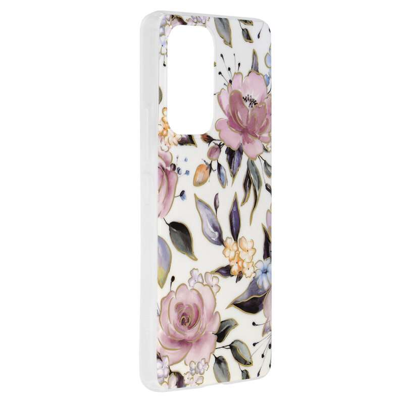 Husa Samsung Galaxy A53 5G Techsuit Marble, Chloe White