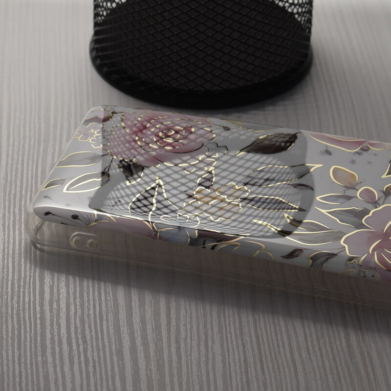 Husa Samsung Galaxy S22 5G Techsuit Marble, Chloe White