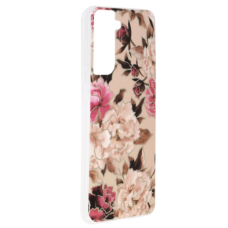 Husa Samsung Galaxy S21 Plus 5G Techsuit Marble, Mary Berry Nude
