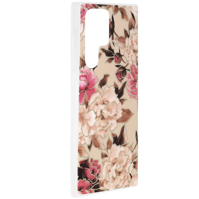 Husa Samsung Galaxy S22 Ultra 5G Techsuit Marble, Mary Berry Nude