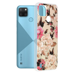 Husa Realme C21Y Techsuit Marble, Mary Berry Nude