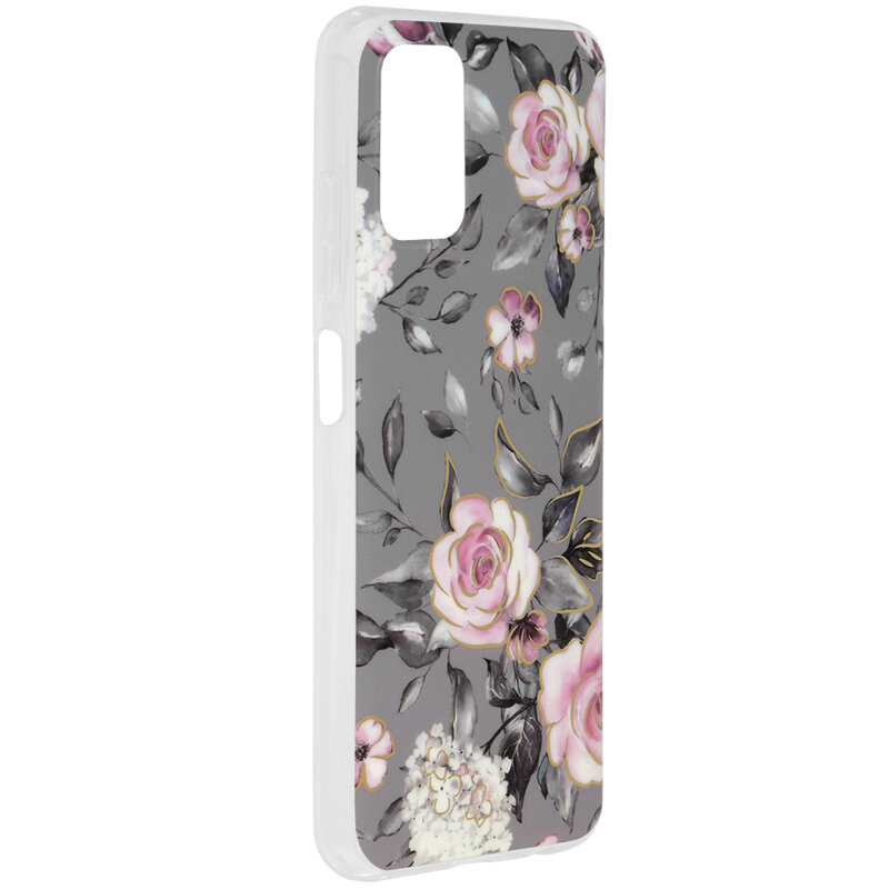 Husa Samsung Galaxy A03s Techsuit Marble, Bloom of Ruth Gray