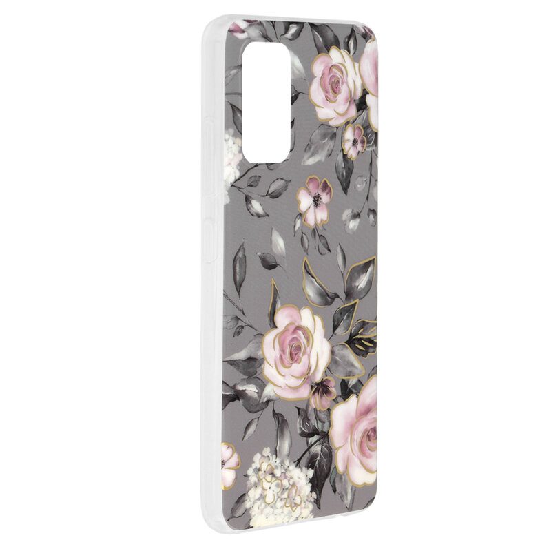 Husa Samsung Galaxy A32 4G Techsuit Marble, Bloom of Ruth Gray