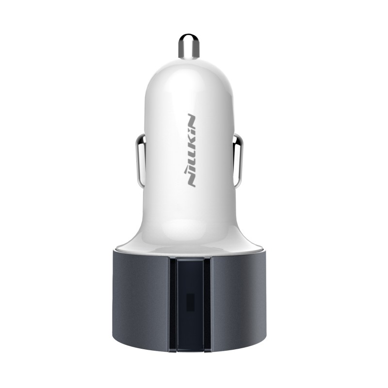 Incarcator Auto Nillkin Vigor 2XUSB 3.4A - Gri
