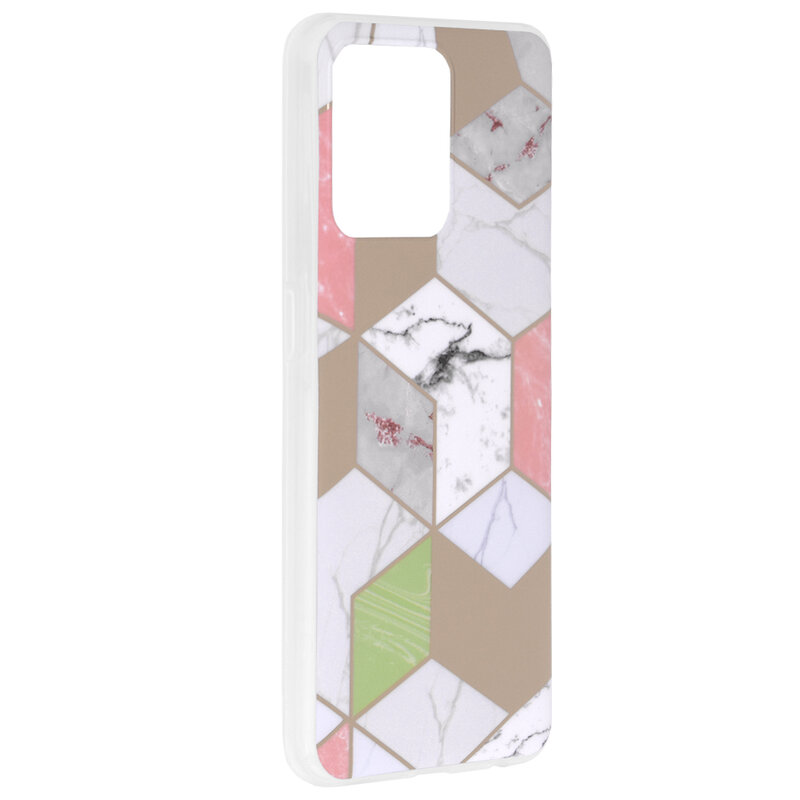 Husa Oppo A94 4G Techsuit Marble, mov