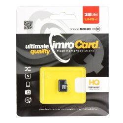 Card de memorie Clasa 10 Imro Micro SDHC 32 GB UHS-I