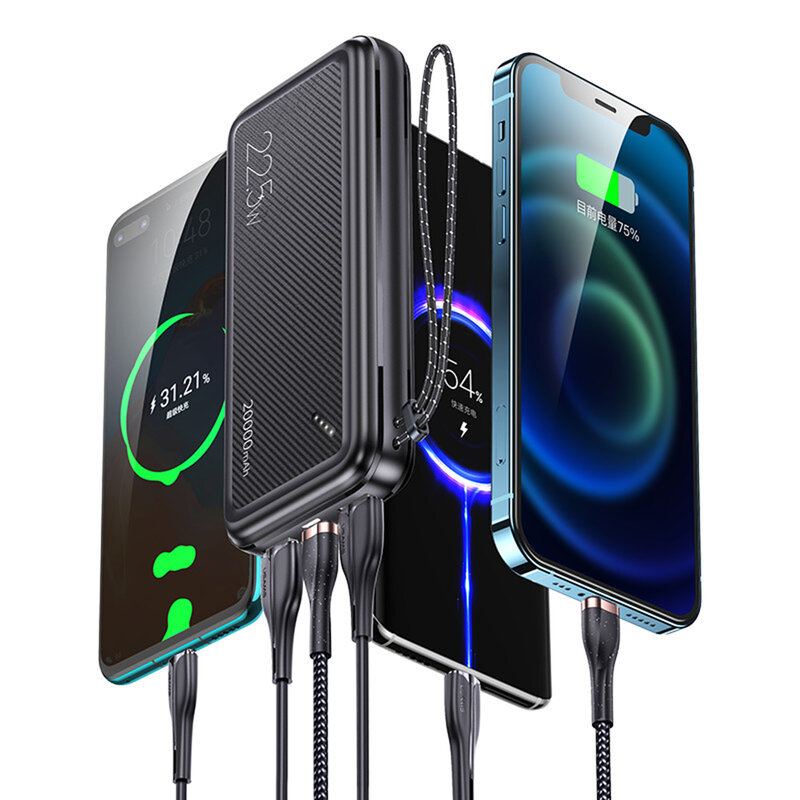 Baterie externa Fast Charging 20000mah Usams, negru, US-CD168