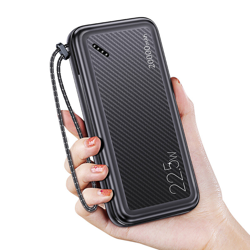 Baterie externa Fast Charging 20000mah Usams, negru, US-CD168