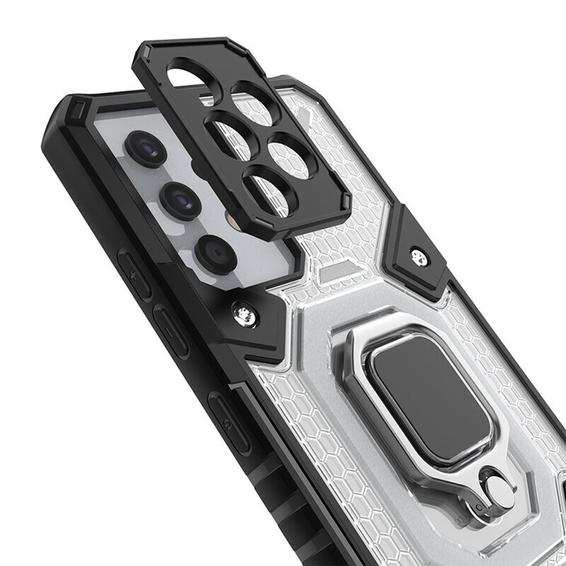 Husa antisoc Samsung Galaxy A53 5G Techsuit Honeycomb, roz