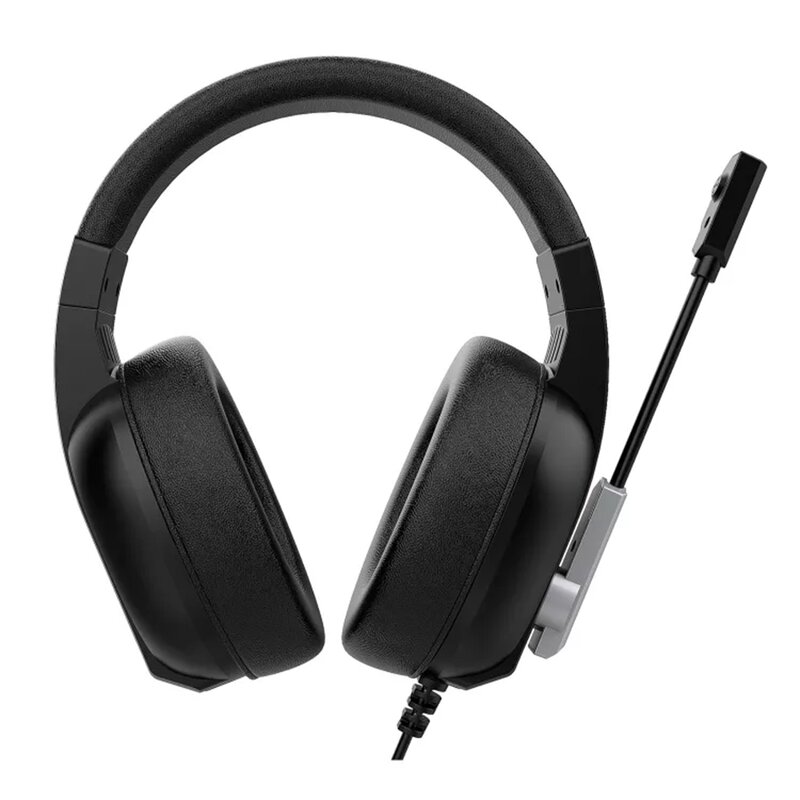Casti RGB gaming cu microfon noise canceling Lenovo HU75