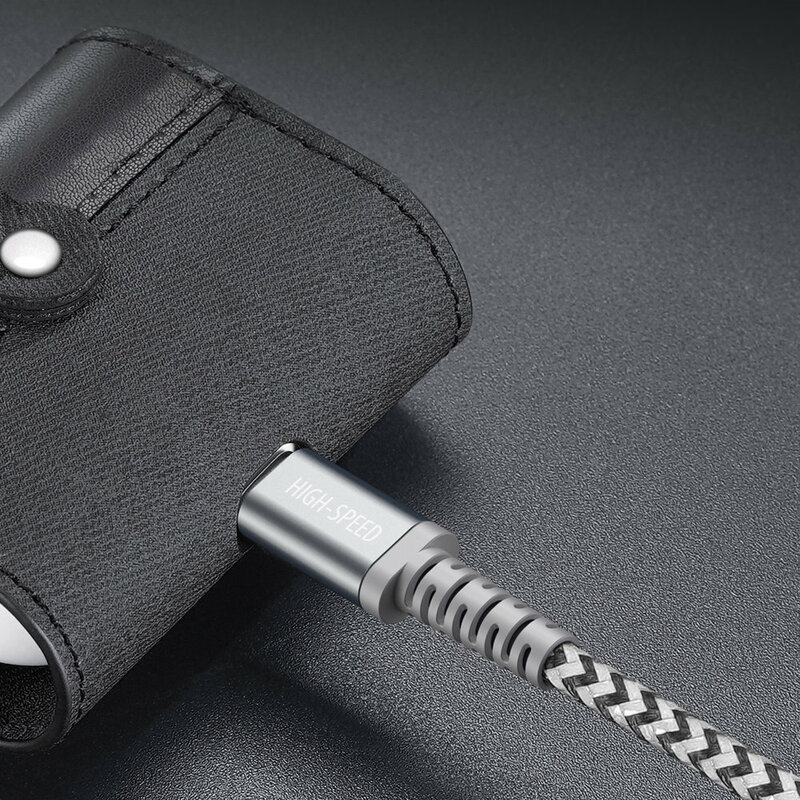 Husa AirPods 3 Dux Ducis Mix Series din piele sintetica, negru
