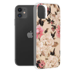 Husa iPhone 11 Techsuit Marble, Mary Berry Nude