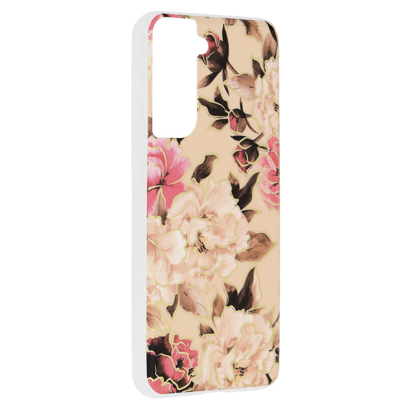Husa Samsung Galaxy S21 5G Techsuit Marble, Mary Berry Nude