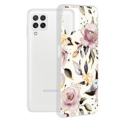 Husa Samsung Galaxy A22 4G Techsuit Marble, Chloe White