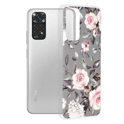 Husa Xiaomi Redmi Note 11 Techsuit Marble, Bloom of Ruth Gray