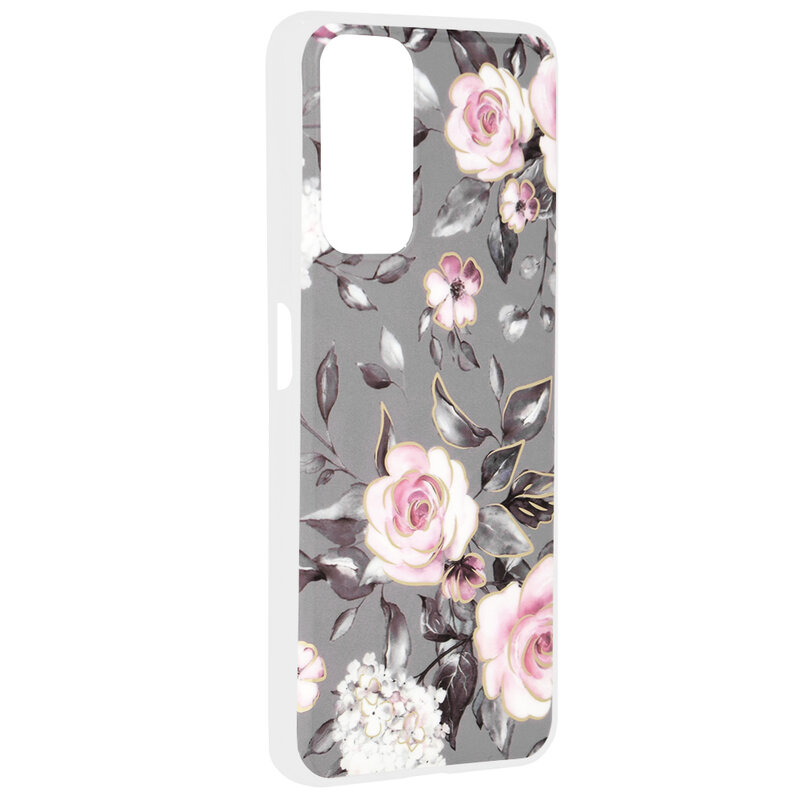 Husa Xiaomi Redmi Note 11 Techsuit Marble, Bloom of Ruth Gray