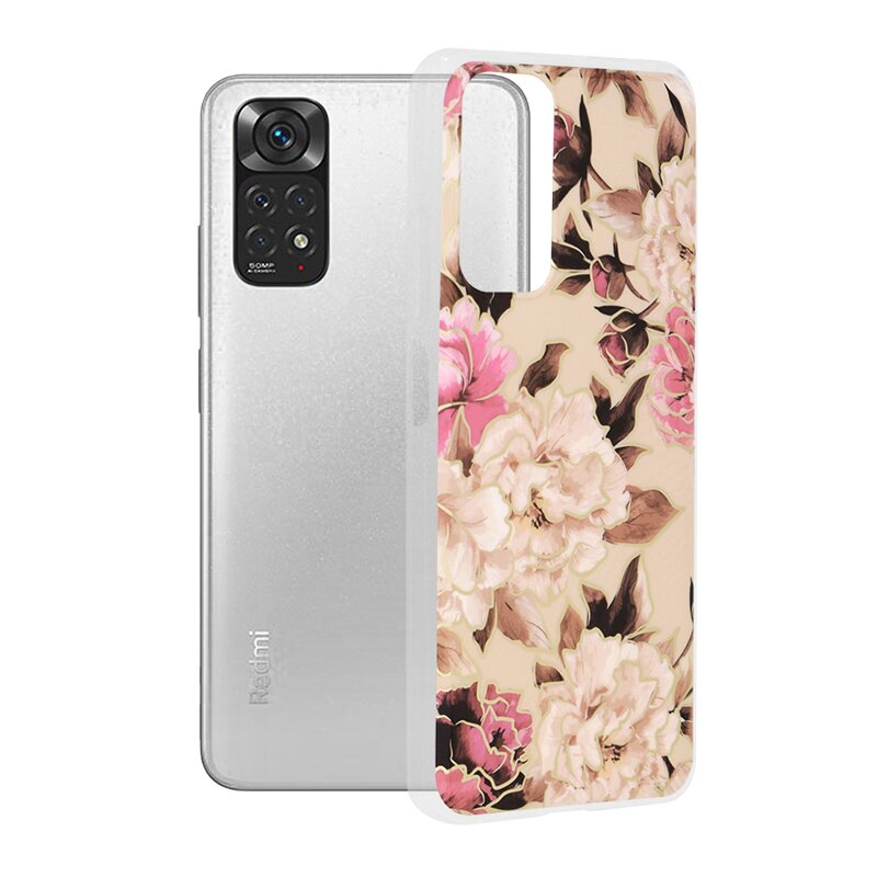 Husa Xiaomi Redmi Note 11 Techsuit Marble, Mary Berry Nude
