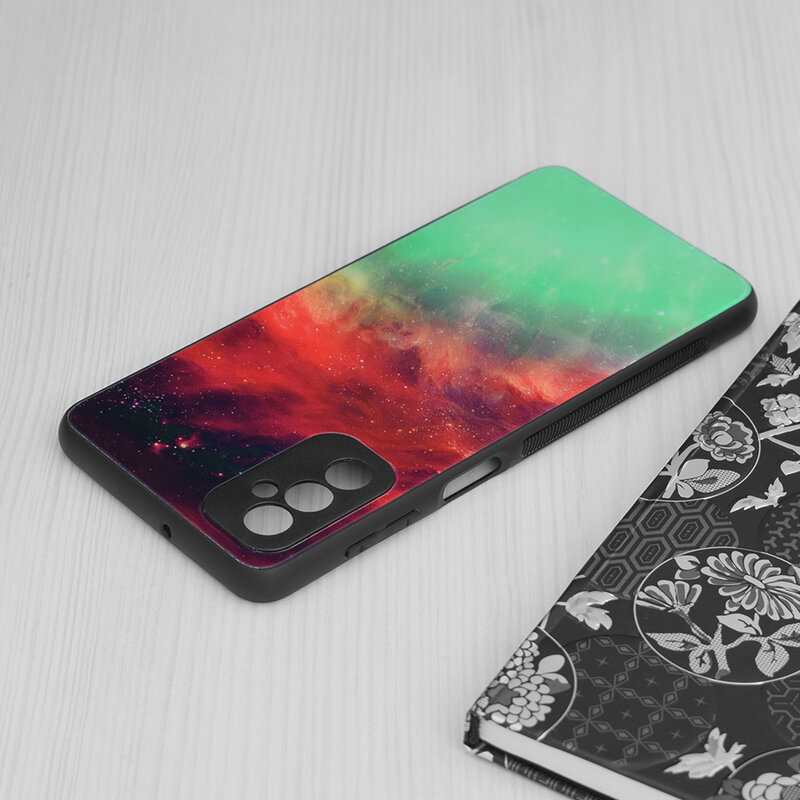 Husa Samsung Galaxy M52 5G Techsuit Glaze, Fiery Ocean
