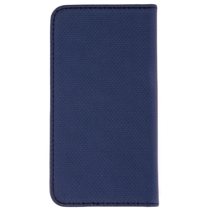 Husa Smart Book pentru telefoane intre 5.0 - 5.5 inch - Flip Albastru