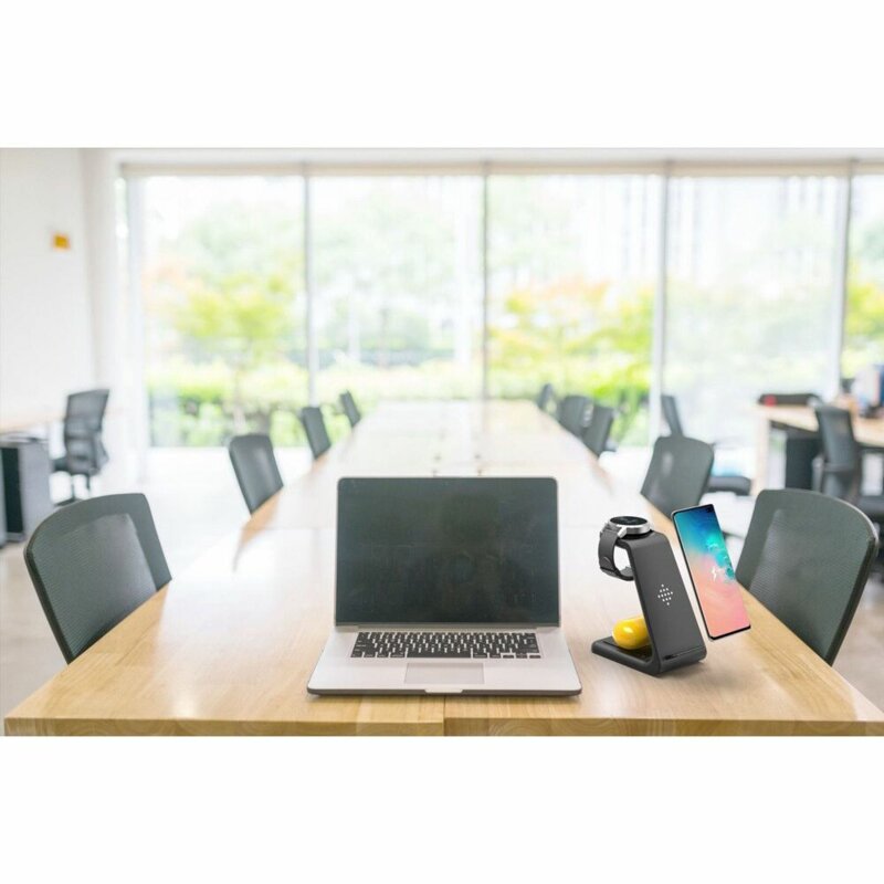 Statie incarcare wireless Samsung Tech-Protect A7, 10W, negru