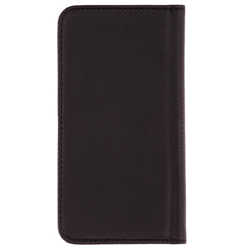 Husa Smart Book pentru telefoane intre 4.0 - 4.5 inch - Flip Negru