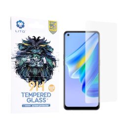 Folie sticla Oppo A95 Lito 9H Tempered Glass, clear