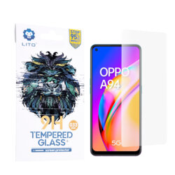 Folie sticla Oppo A94 5G Lito 9H Tempered Glass, clear
