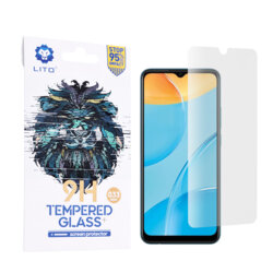 Folie sticla Oppo A15 Lito 9H Tempered Glass, clear