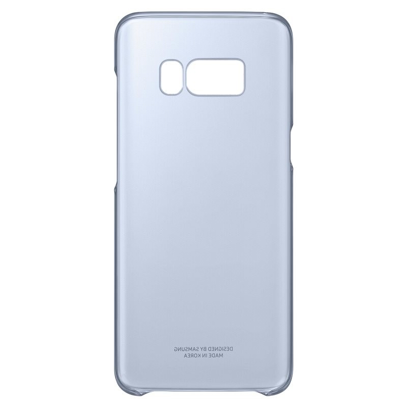 Husa Originala Samsung Galaxy S8 Clear Cover - Blue
