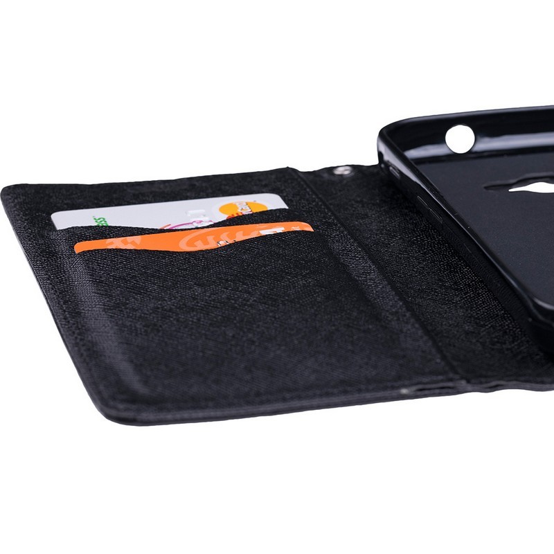 Husa Samsung Galaxy Xcover 4 G390 Flip Negru MyFancy