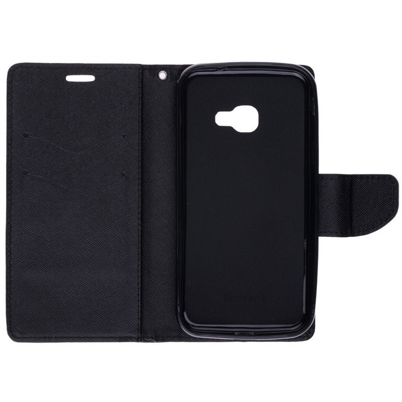 Husa Samsung Galaxy Xcover 4 G390 Flip Negru MyFancy