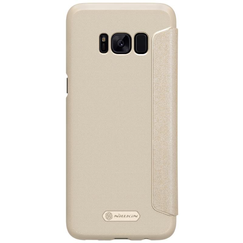 Husa Samsung Galaxy S8+, Galaxy S8 Plus Nillkin Sparkle Flip Auriu