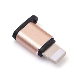 Convertor Remax RA-USB2 Micro-USB - Lightning- Gold