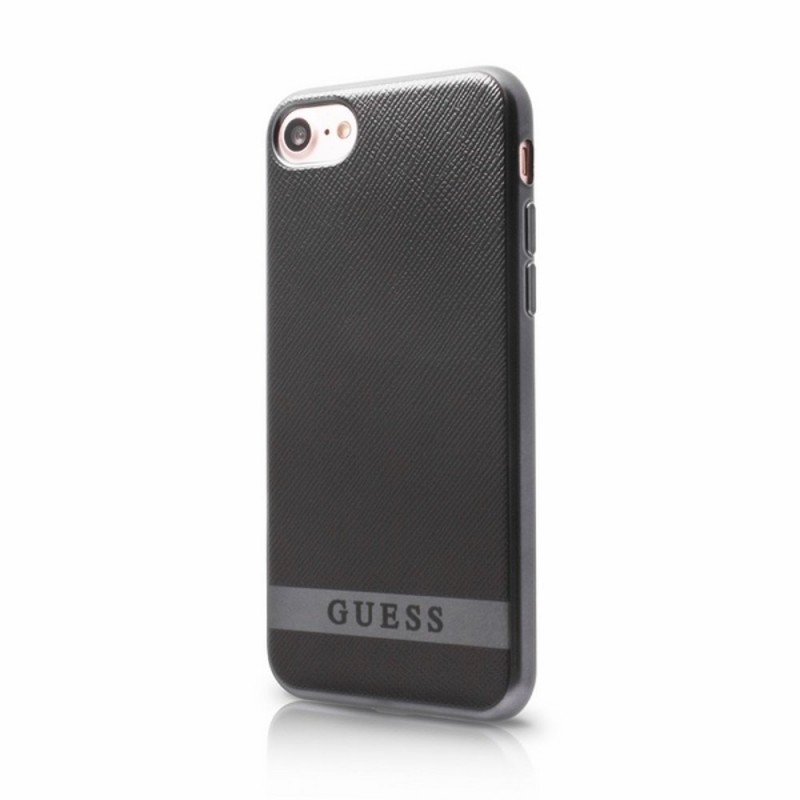 Bumper iPhone 7 Guess - Negru GUHCP7STRBAS