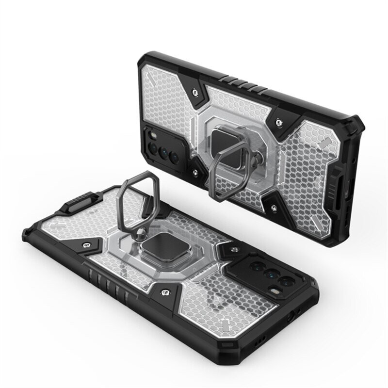 Husa antisoc Xiaomi Poco M3 Techsuit Honeycomb, albastru