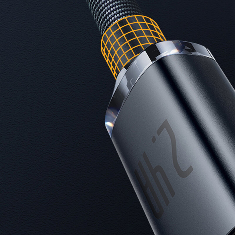 Cablu Fast Charging USB la Lightning Baseus 2.4A, 1.2m, CAJY000001