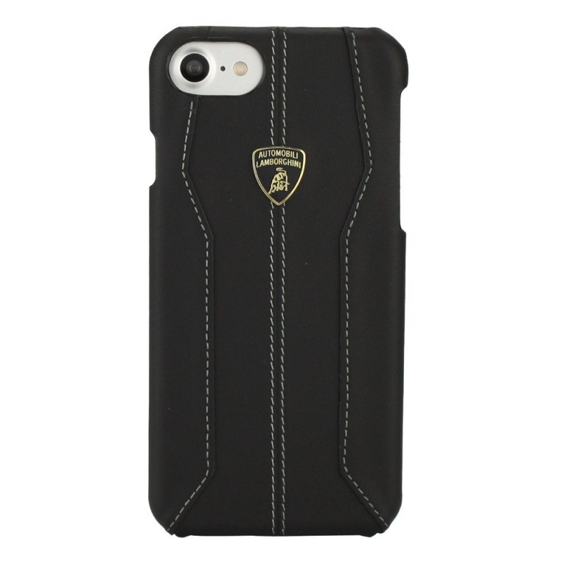 Bumper iPhone 7 Lamborghini Huracan D1 Leather - Black