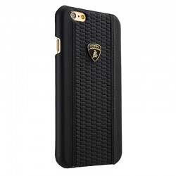 Bumper iPhone 6, 6S Lamborghini Huracan D2 Leather - Black