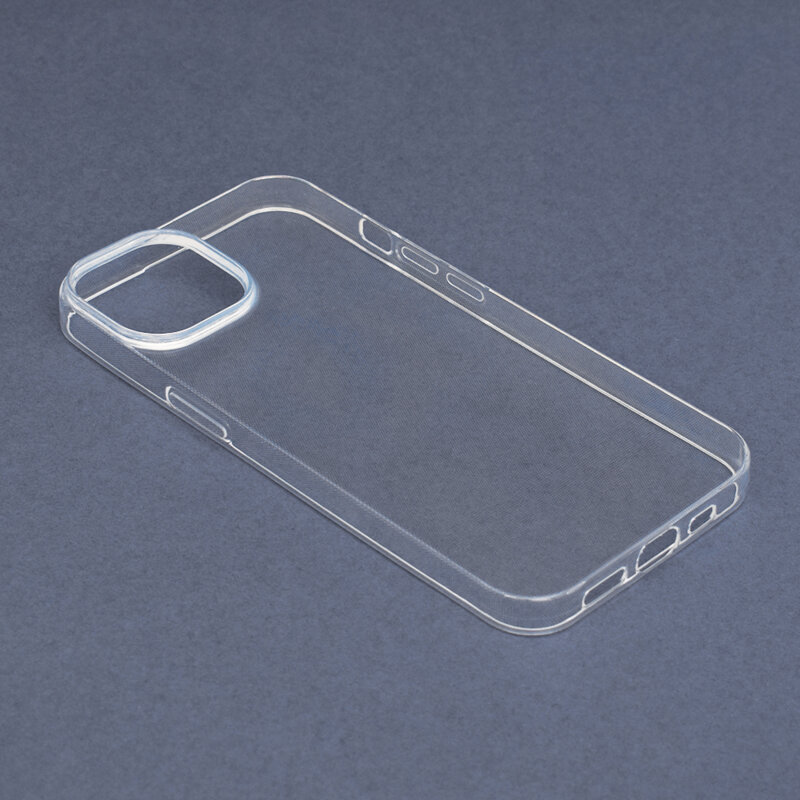 Husa iPhone 14 Techsuit Clear Silicone, transparenta