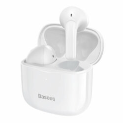 Casti Bluetooth TWS Baseus Bowie E3, alb, NGTW080002