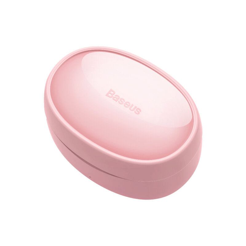 Casti True Wireless Bluetooth Bowie E2 Baseus, roz, NGTW090004