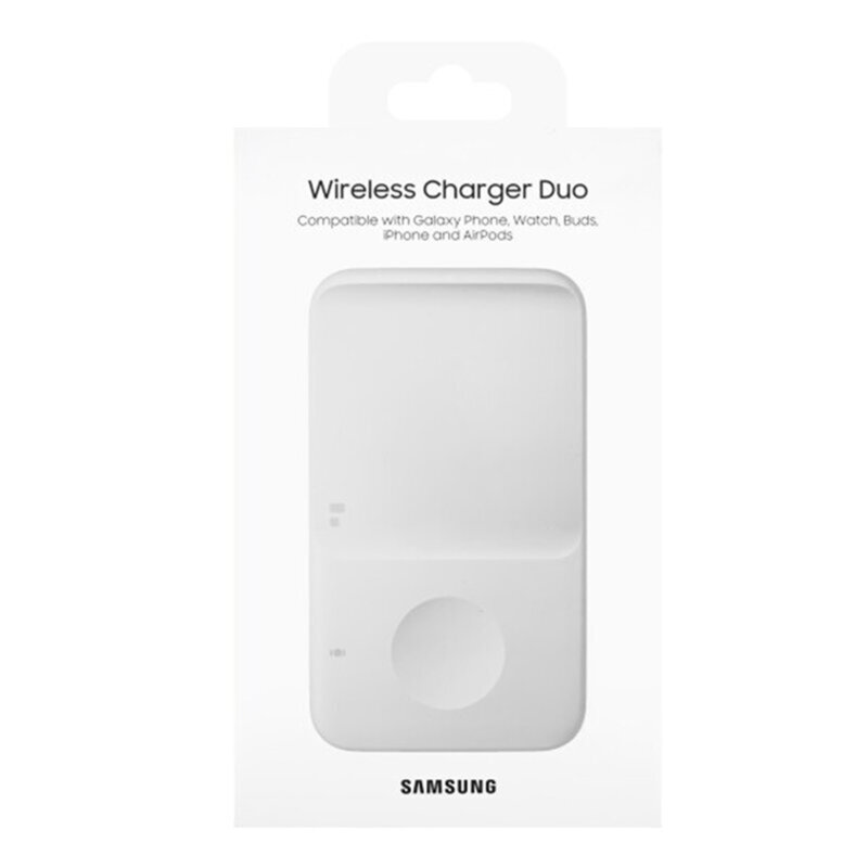 Incarcator wireless Samsung Duo, Watch, Buds, alb, EP-P4300TWEGEU
