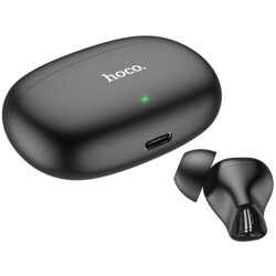 Casti in-ear wireless, earbuds Bluetooth, Hoco EW17, negru