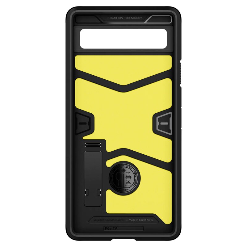 Husa Google Pixel 6a Spigen Tough Armor, negru