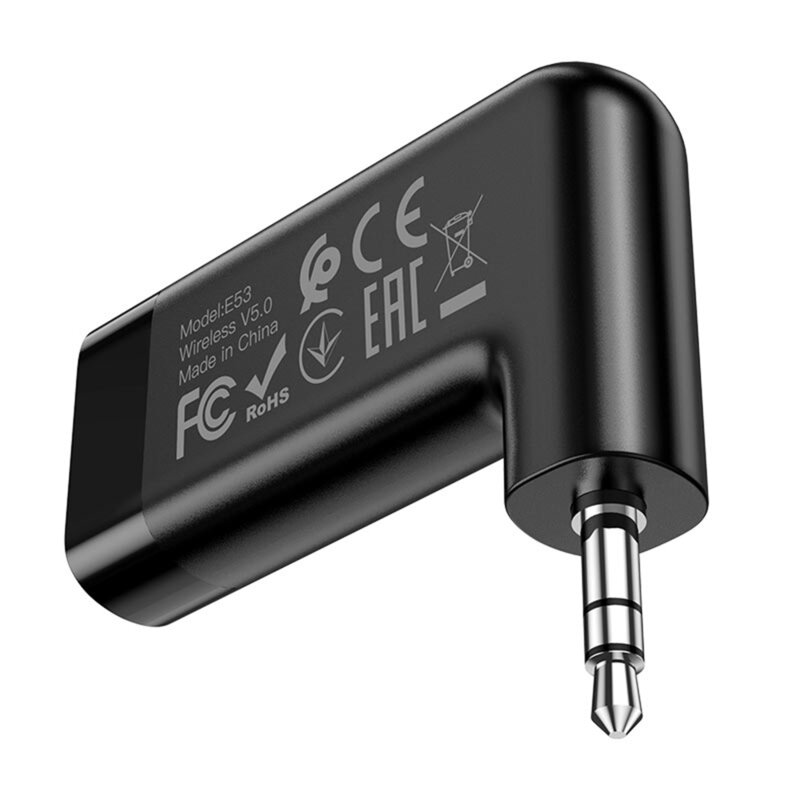 Receptor audio Bluetooth wireless Jack Hoco E53, negru