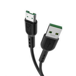 Cablu Oppo Super VOOC 4.0 Micro-USB Hoco X33, 4A, negru