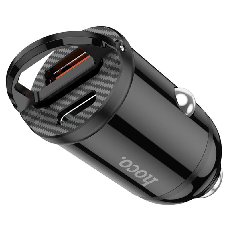 Incarcator masina USB, Type-C PD30W Hoco NZ2, negru