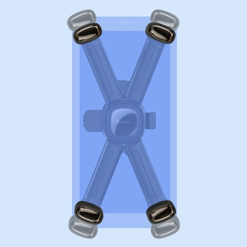 Suport de telefon pentru bicicleta 360° Baseus, negru, SUQX-01